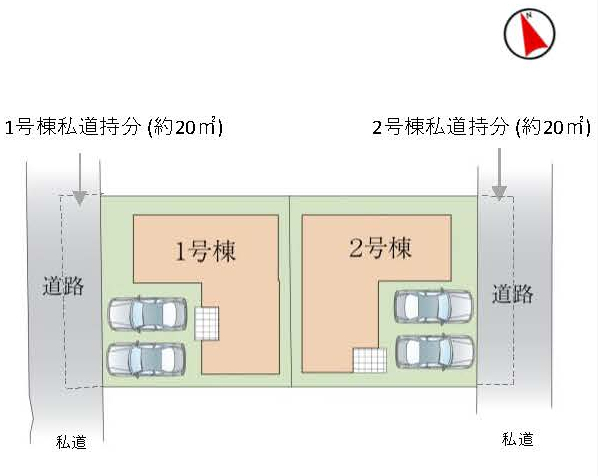 鎌ケ谷市北中沢２丁目　４期　新築一戸建て　リッカ_画像2