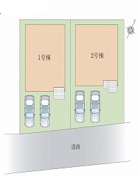 市川市大野町１丁目　新築一戸建て　プリズマ_画像2