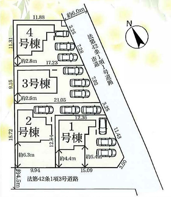 市川市柏井町４丁目　新築一戸建て　リナージュ_画像2