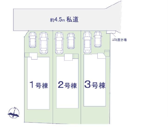 市川市大野町２丁目　新築一戸建て　ケイアイスタイル_画像2