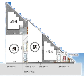 市川市柏井町１丁目　新築一戸建て　グラファーレ_画像2