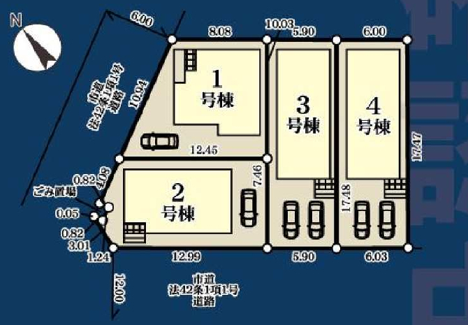 市川市南大野２丁目　新築一戸建て　リーブルガーデン_画像2