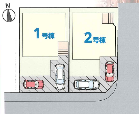 白井市清水口３丁目　新築一戸建て　ハートフルタウン_画像2