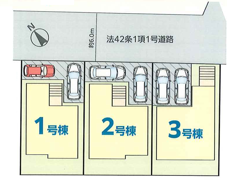 船橋市八木が谷３丁目　　新築一戸建て　ハートフルタウン_画像2