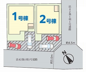 船橋市松が丘１丁目　新築一戸建て　ハートフルタウン_画像2