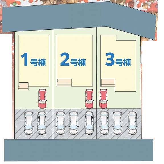 船橋市三咲５丁目　新築一戸建　ハートフルタウン_画像2