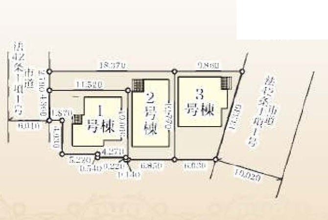 市川市南大野２丁目　新築一戸建て　リーブルガーデン_画像1