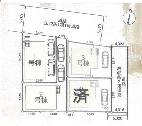 市川市宮久保３丁目　新築一戸建て　クレイドルガーデン_画像2