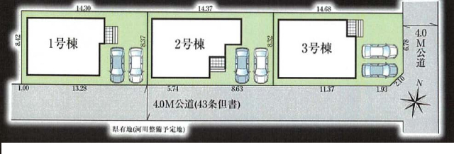 市川市宮久保３丁目　新築一戸建て　グラファーレ_画像1