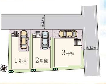 船橋市海神６丁目　新築一戸建て　ハートフルタウン_画像2