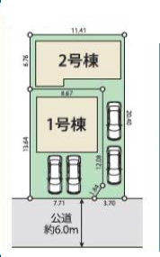 市川市本北方３丁目　新築一戸建て　ティアラ_画像2