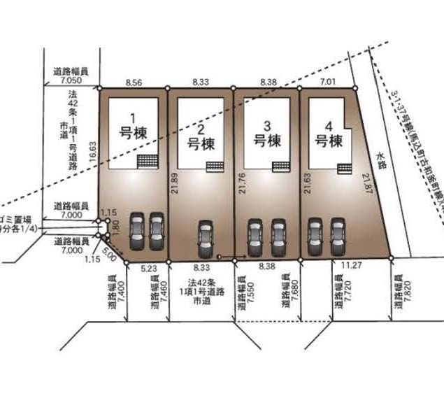 船橋市二和西４丁目　新築一戸建て　クレイドルガーデン_画像2