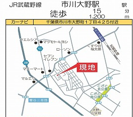 市川市大野町１丁目　新築一戸建て　プリズマ_画像3