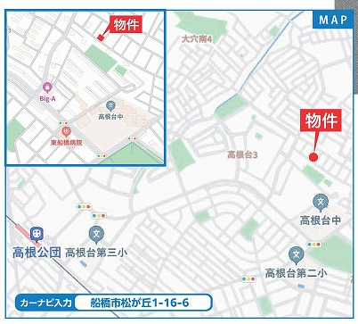 船橋市松が丘１丁目　新築一戸建て　ハートフルタウン_画像3