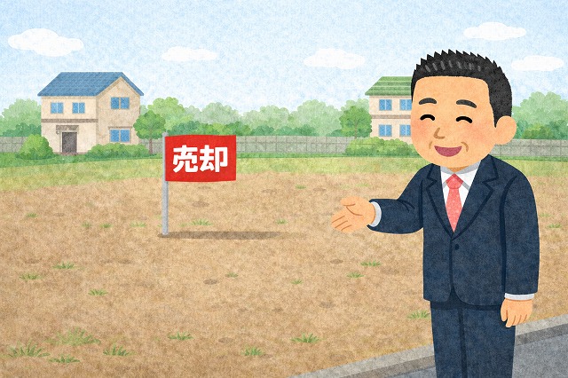 土地を案内する不動産のオオタニ