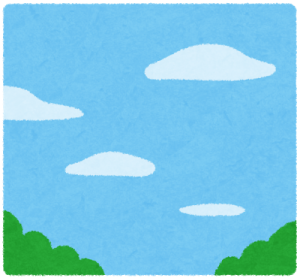 船橋は穏やかな天気でした