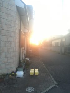 朝焼けがきれいな、船橋・鎌ケ谷