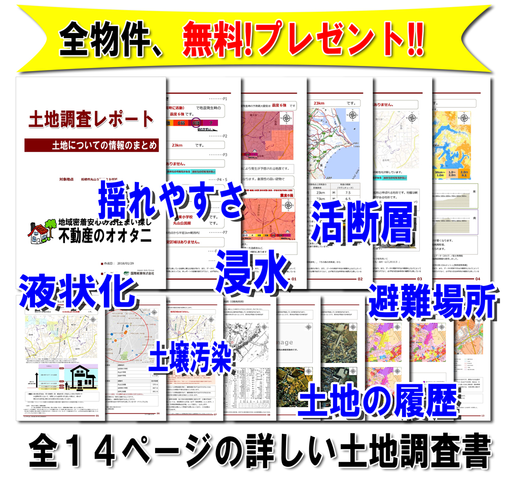 船橋市・鎌ケ谷市土地レポート 船橋市・鎌ケ谷市土地レポート