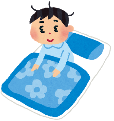 夜中に気が付いて