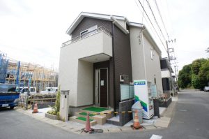 船橋市前貝塚町の新築一戸建住宅、兼六パークタウン塚田３号棟外観