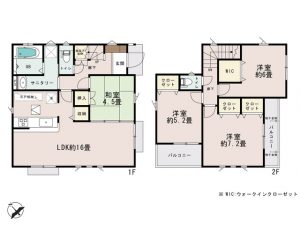 船橋市咲が丘４丁目の新築一戸建住宅間取