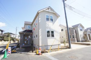 船橋市三咲町の新築一戸建住宅A号棟外観