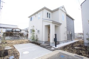 三咲町新築一戸建て住宅外観