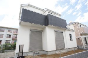 咲が丘４丁目の新築一戸建住宅外観