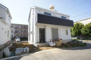 船橋市咲が丘４丁目の新築一戸建住宅外観