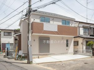 船橋市飯山満町３丁目の新築一戸建住宅外観