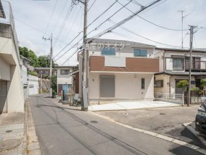 船橋市飯山満町３丁目の新築一戸建住宅外観