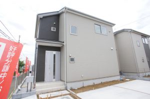 フラット３５Ｓの利用できる船橋市二和西の新築一戸建外観