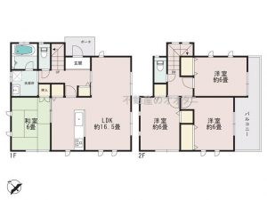 船橋市上山町の新築一戸建間取