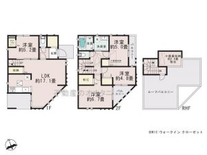 船橋市山手３丁目の新築一戸建住宅間取