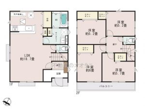 船橋市大穴北1丁目の新築一戸建て住宅