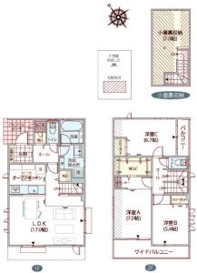 船橋市前貝塚町の新築一戸建て