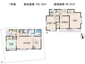 鎌ケ谷市東中沢４丁目の新築戸建住宅