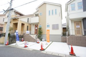 新鎌ケ谷駅の新築戸建住宅外観