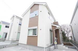 鎌ケ谷市南鎌ケ谷４丁目７号棟新築一戸建住宅外観