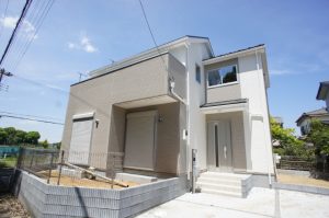 鎌ケ谷市東中沢３丁目の新築一戸建住宅外観