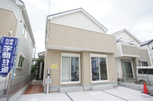 鎌ケ谷市南鎌ケ谷２丁目の新築一戸建住宅外観