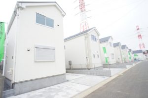 東武野田線馬込沢駅利用の新築一戸建て外観