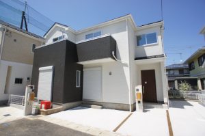 鎌ケ谷市北中沢２丁目の新築一戸建住宅外観