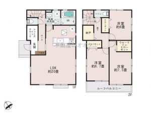 南鎌ケ谷２丁目の新築住宅