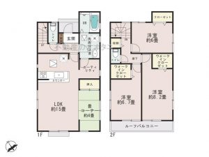 南鎌ケ谷の新築一顧建て住宅