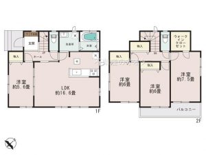 鎌ケ谷市丸山２丁目の新築一戸建住宅