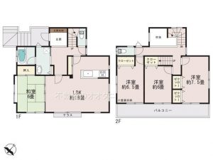 鎌ケ谷市東初富５丁目の新築住宅