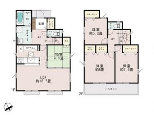 GURAFARE（グラファーレ）　鎌ケ谷市東道野辺14期　全2棟【2号棟】