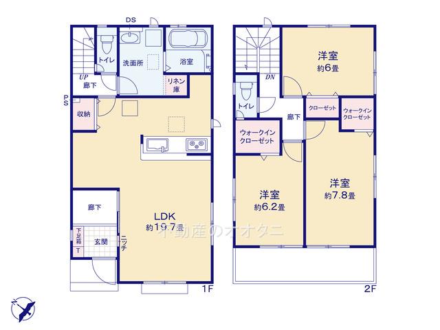 鎌ケ谷市南鎌ケ谷　新築一戸建て　グラファーレ